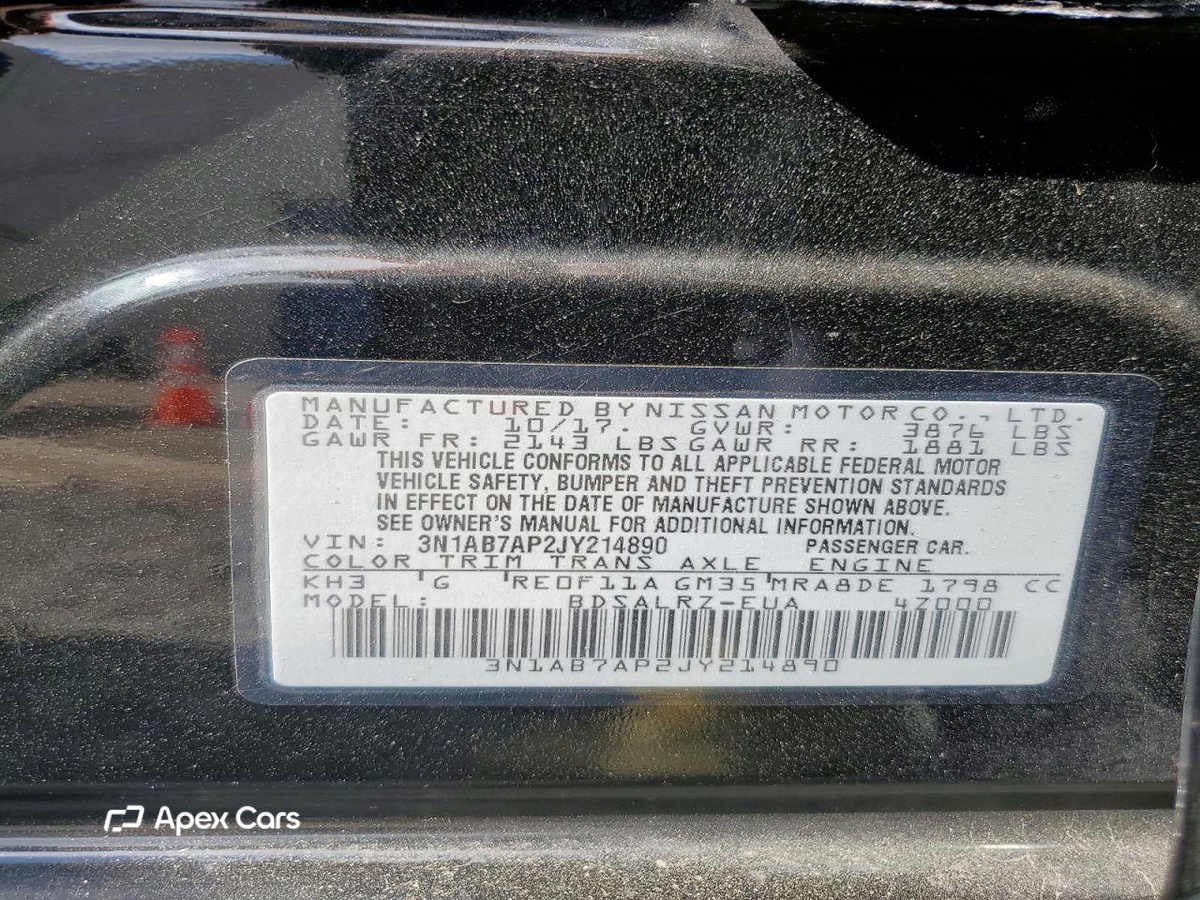 Nissan Sentra 2018