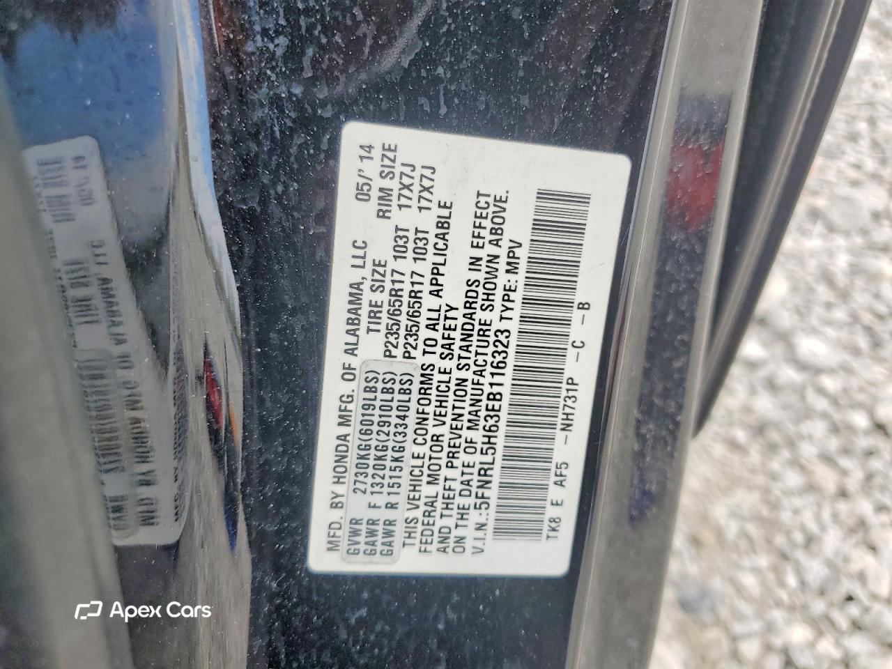 Honda Odyssey 2014