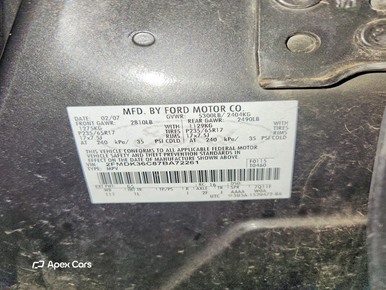 Ford Edge 2007