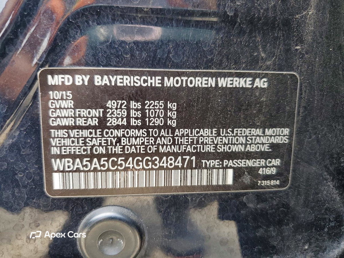 BMW Series 5 2016
