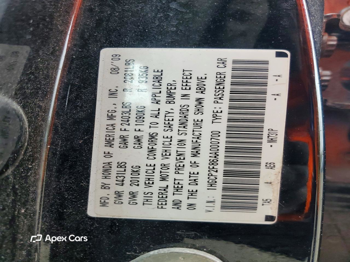 Honda Accord 2010