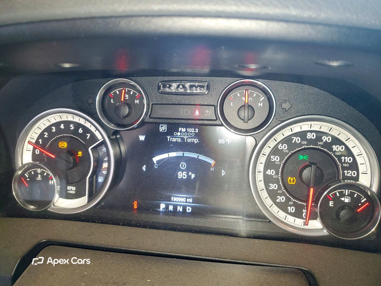 RAM 1500 2016
