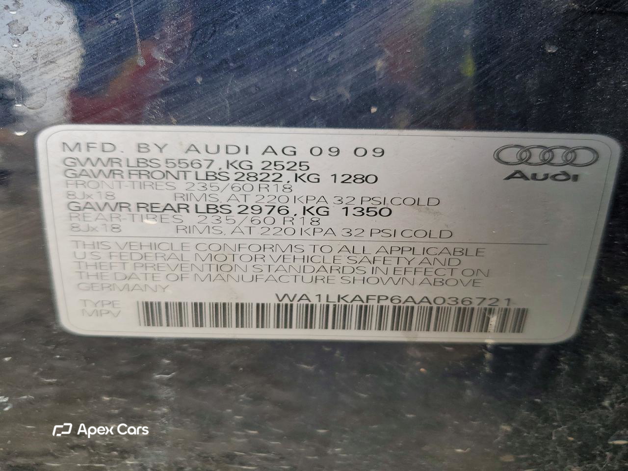 Audi Q5 2010