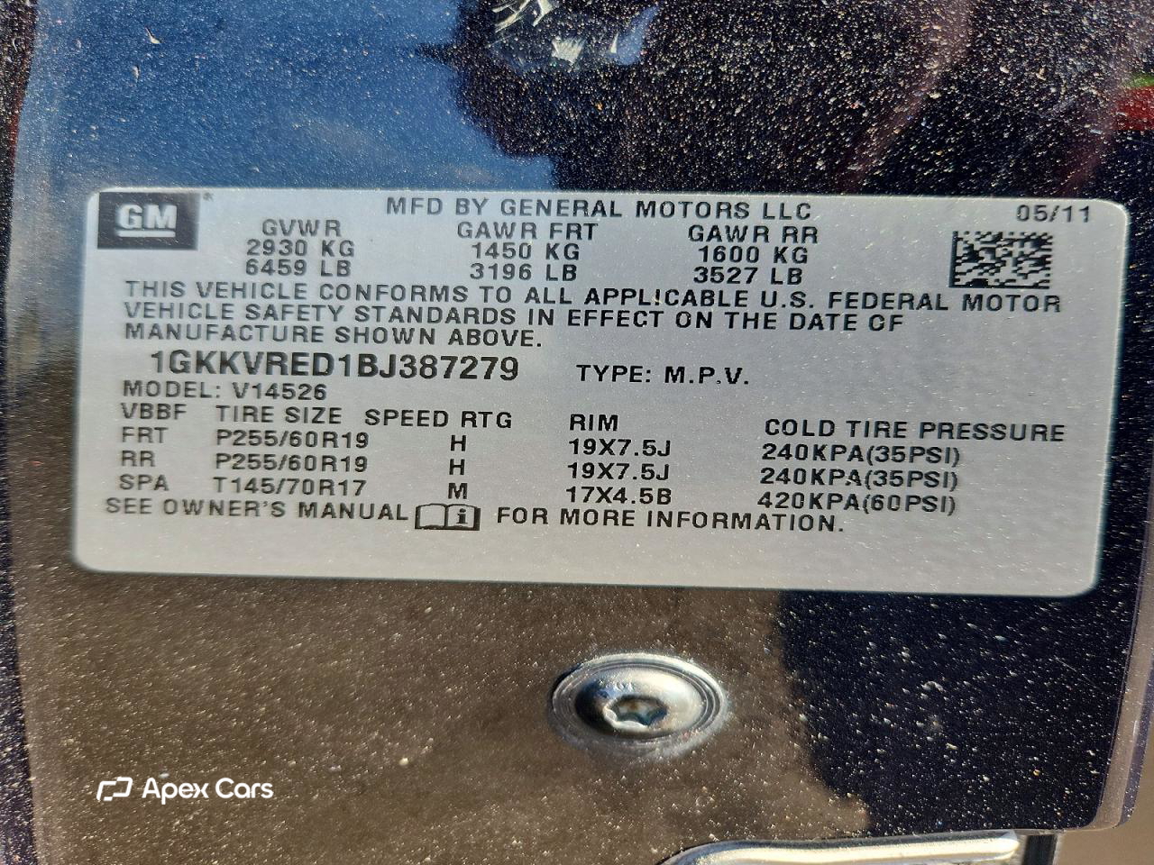 GMC Acadia 2011