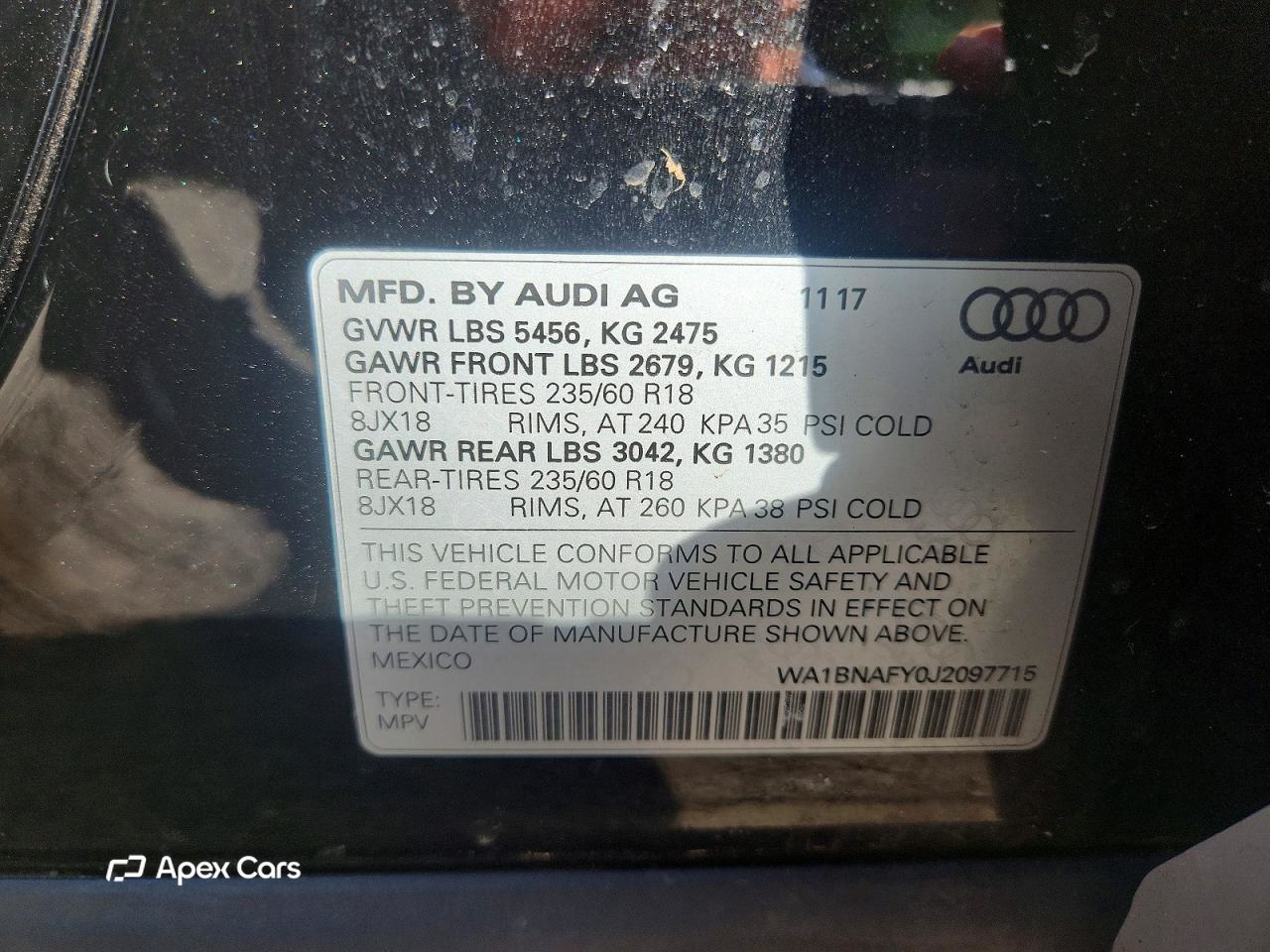Audi Q5 2018