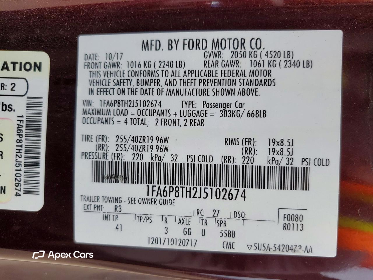 Ford Mustang 2018