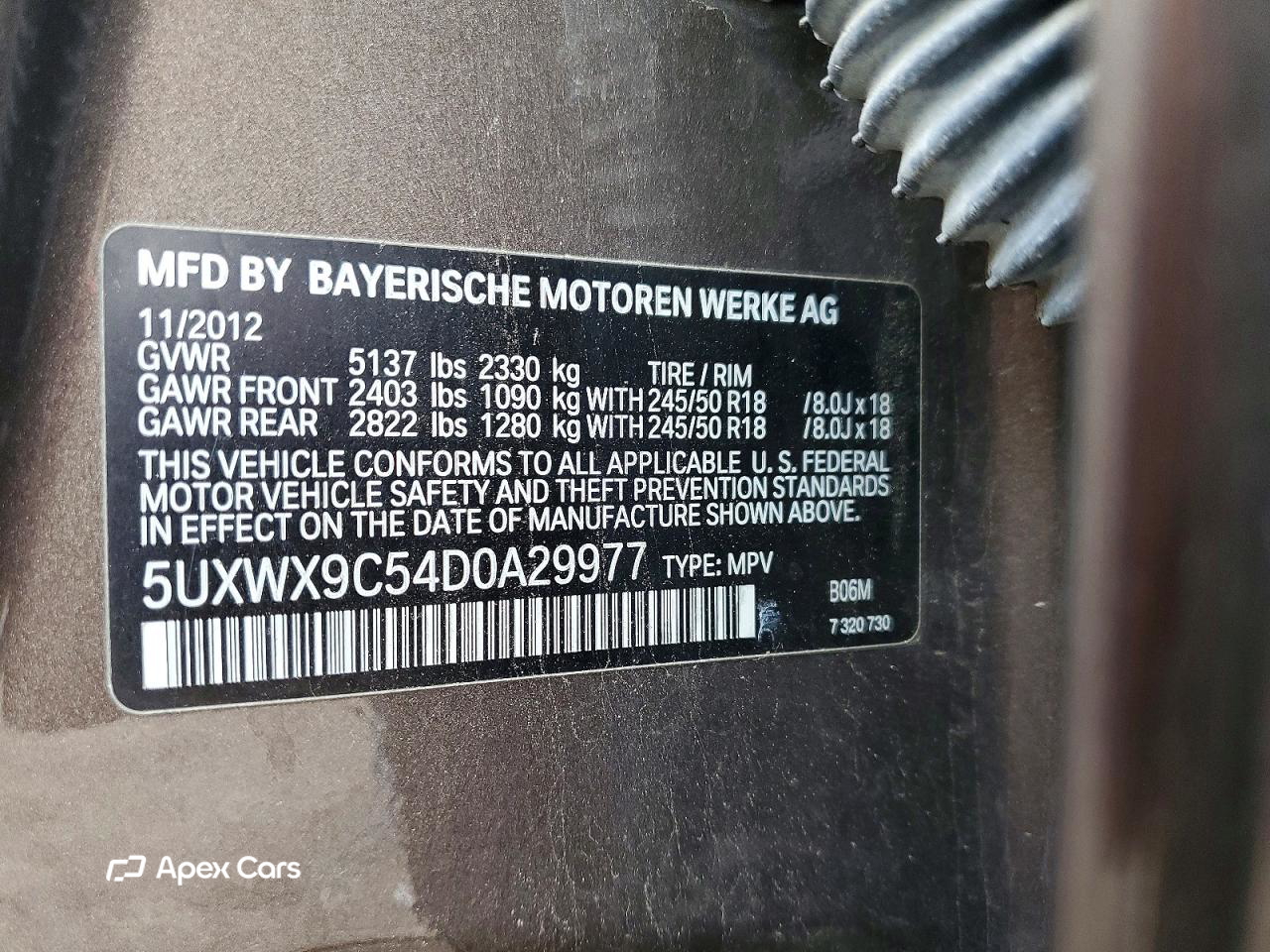 BMW X3 2013