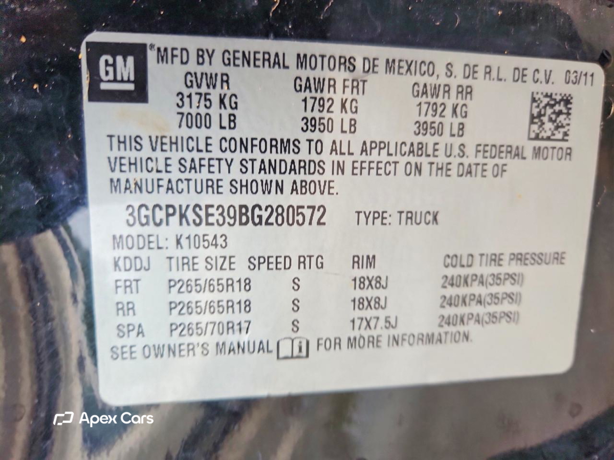 Chevrolet Silverado 2011