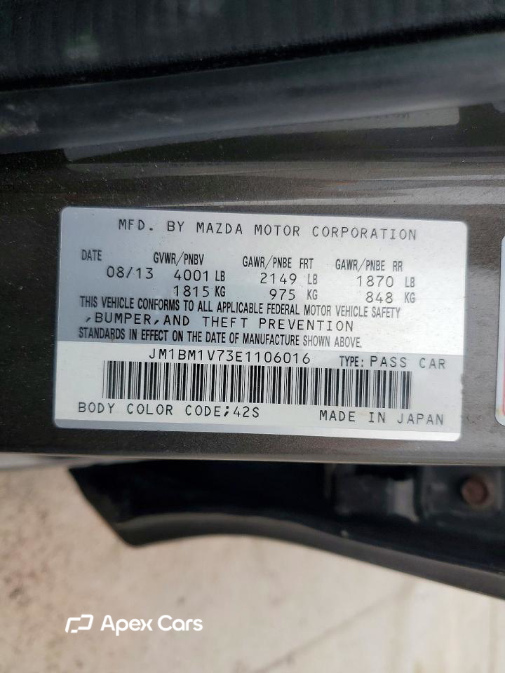 Mazda 3 2014