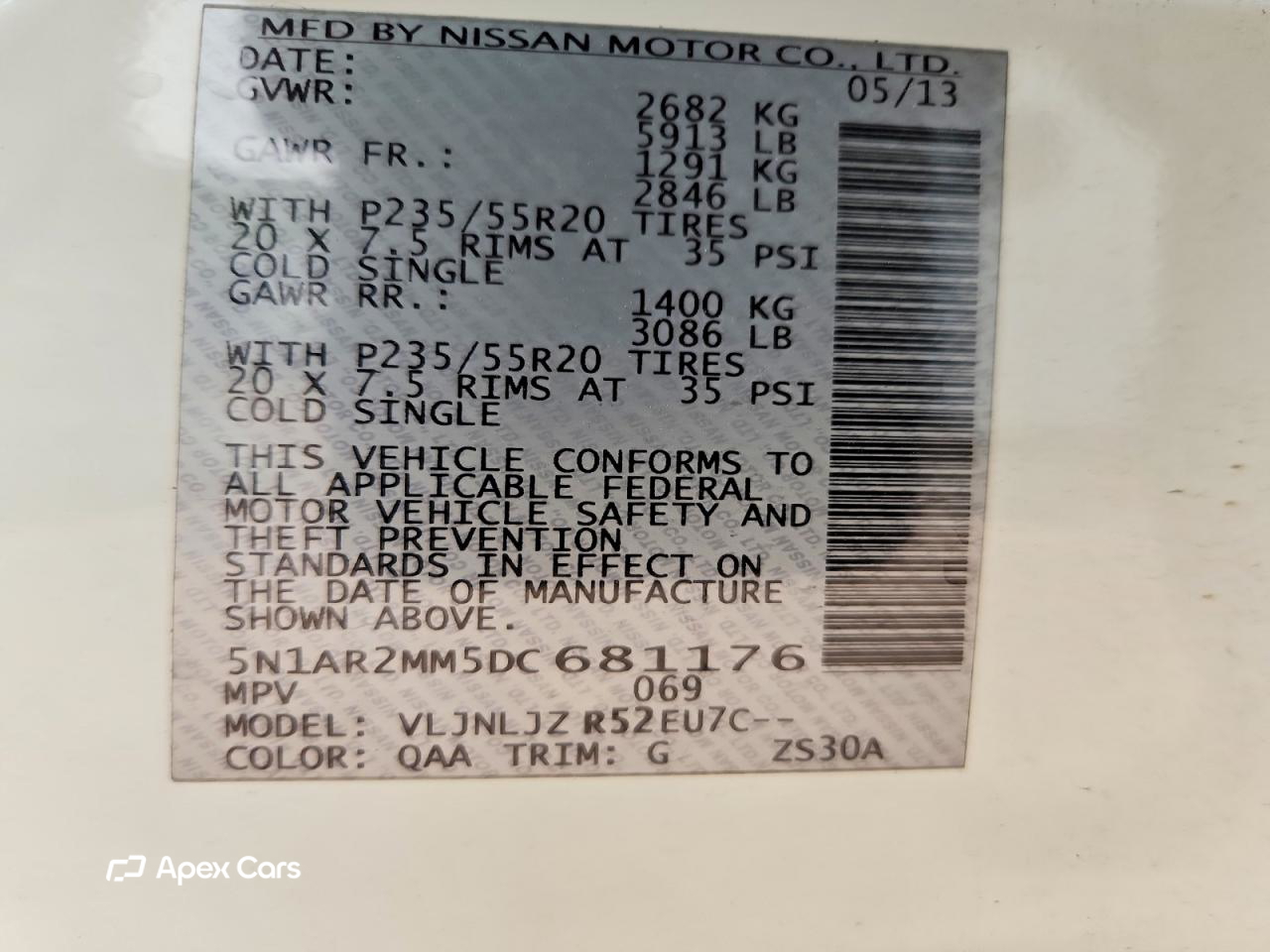 Nissan Pathfinder 2013