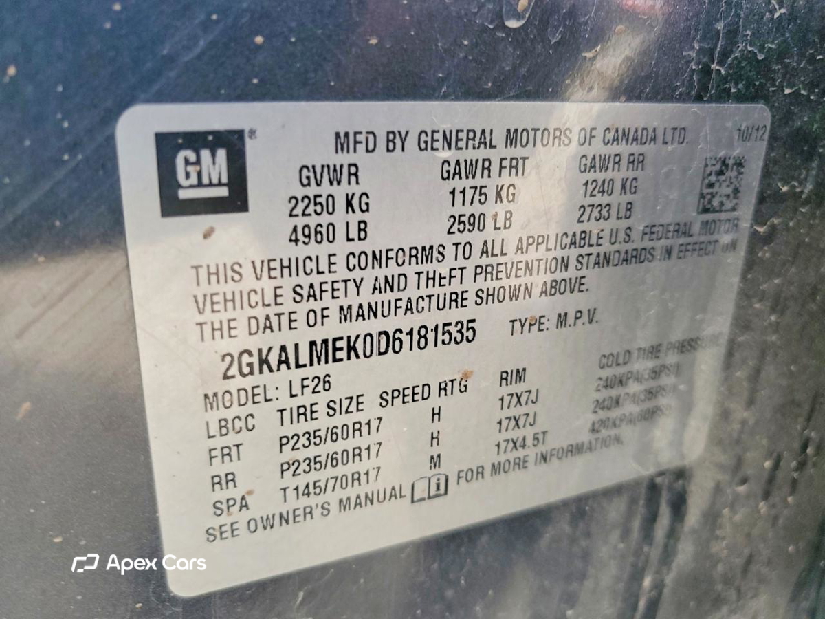 GMC Terrain 2013
