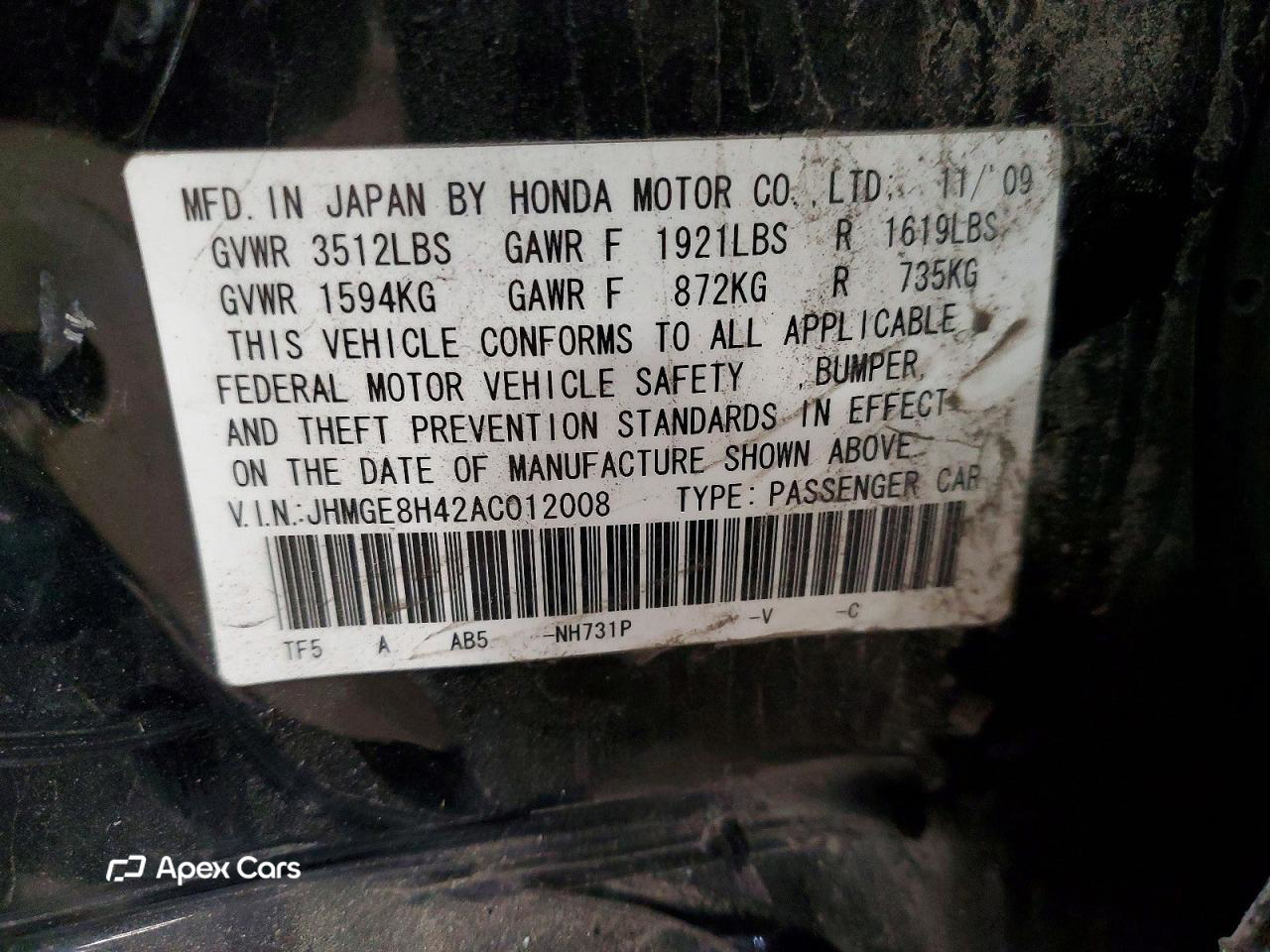 Honda Fit 2010
