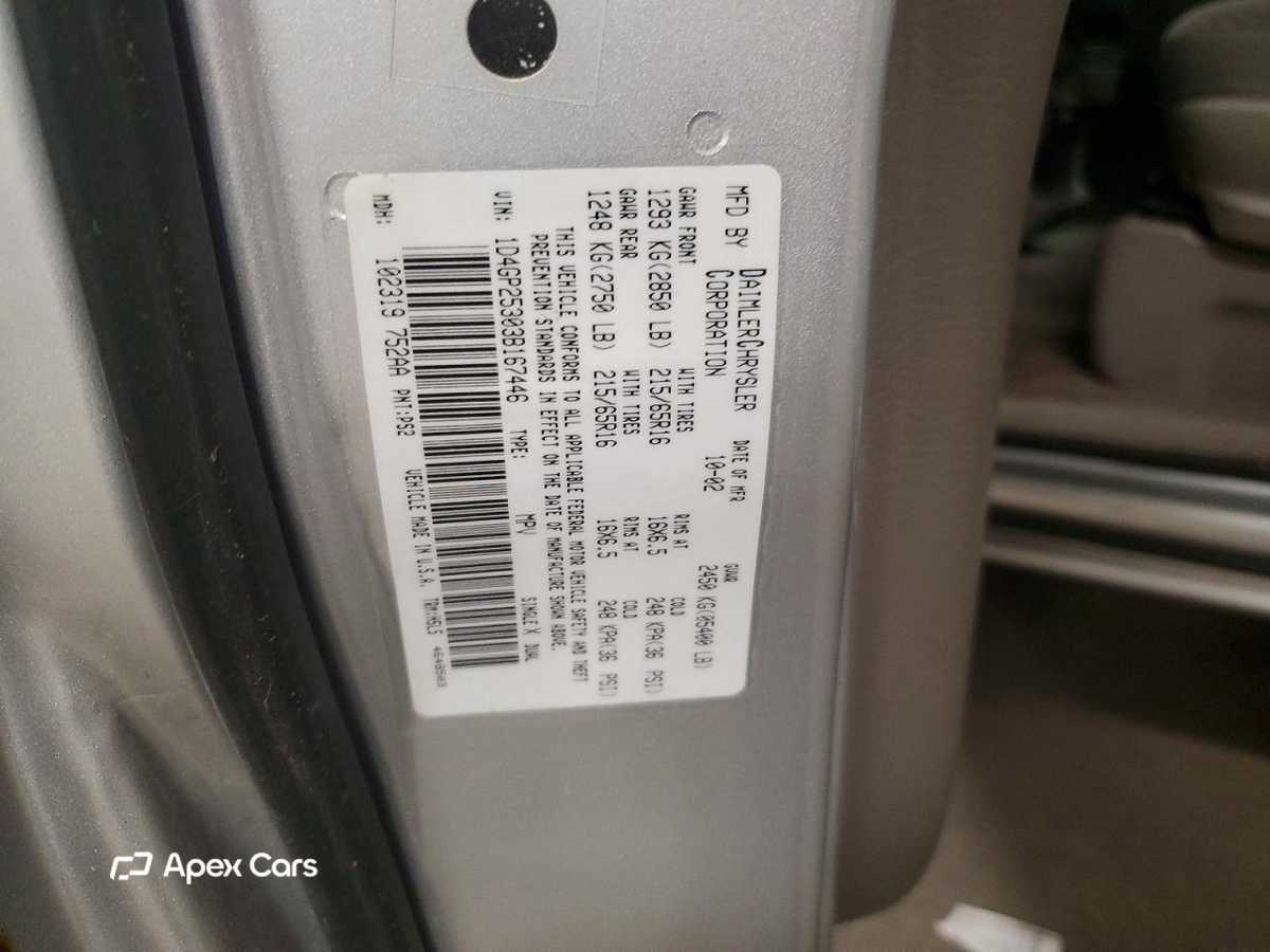 Dodge Caravan 2003