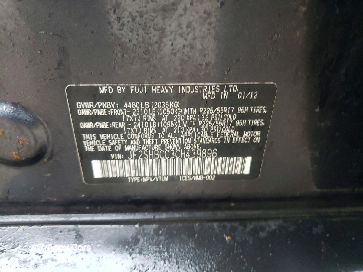 Subaru Forester 2012