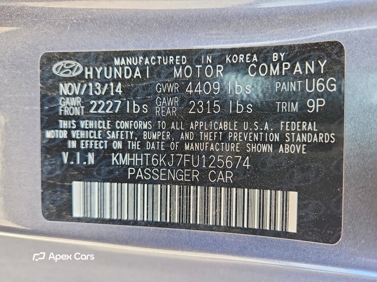 Hyundai Genesis 2015