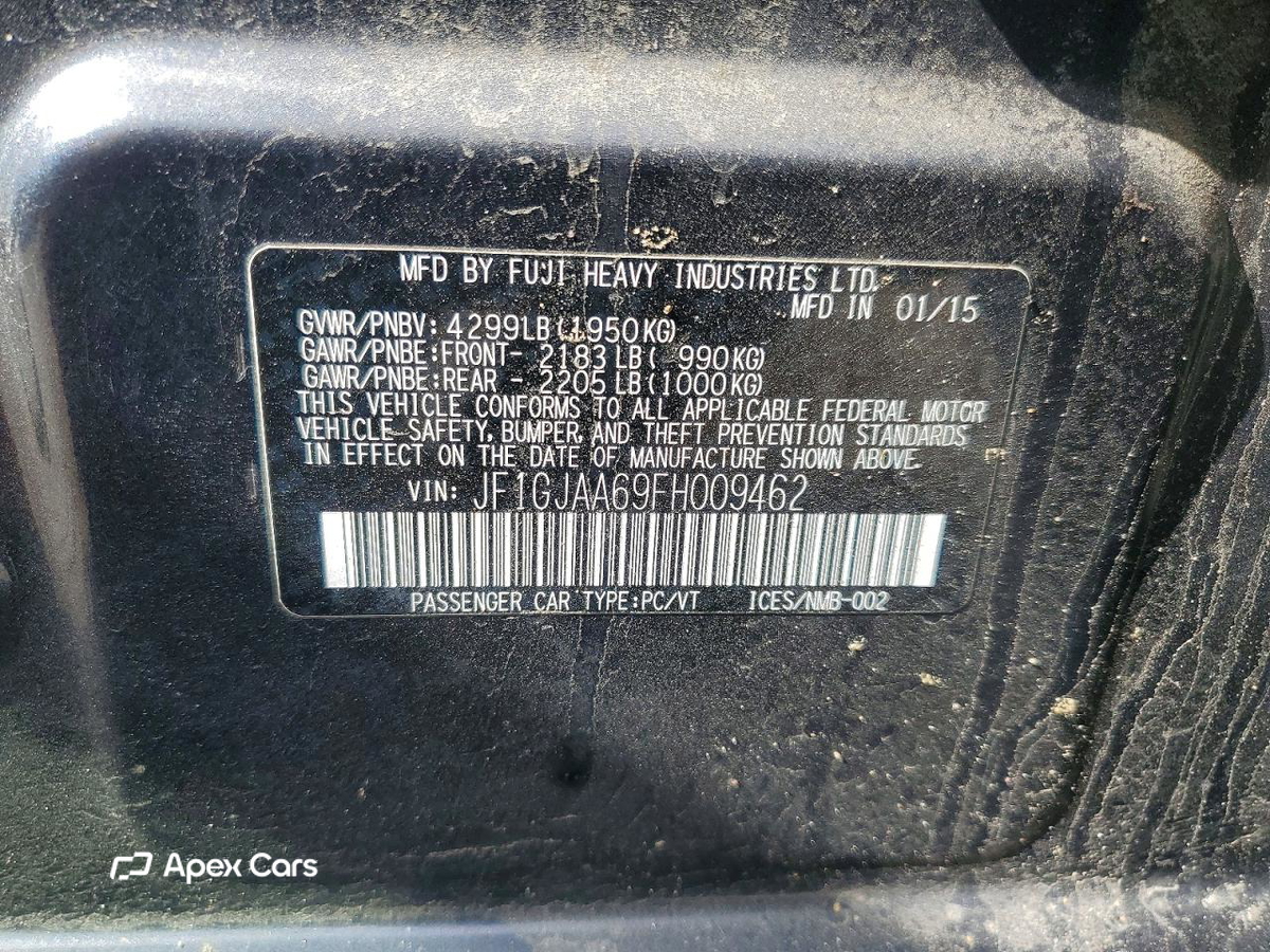 Subaru Impreza 2015