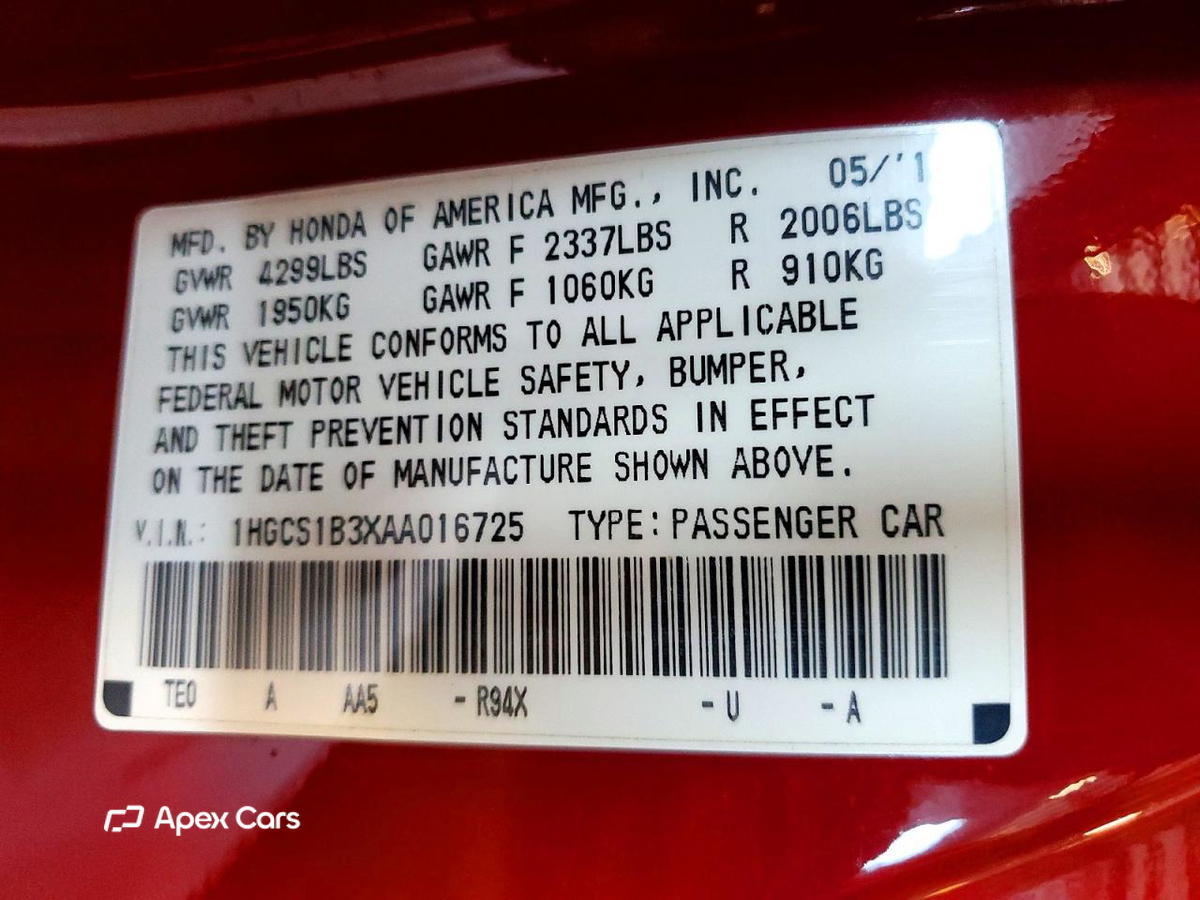 Honda Accord 2010