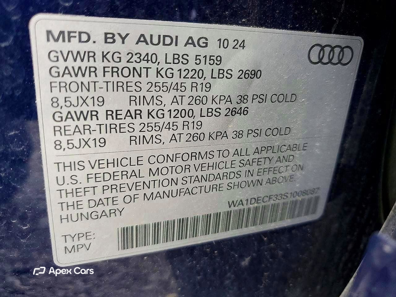 Audi Q3 2025