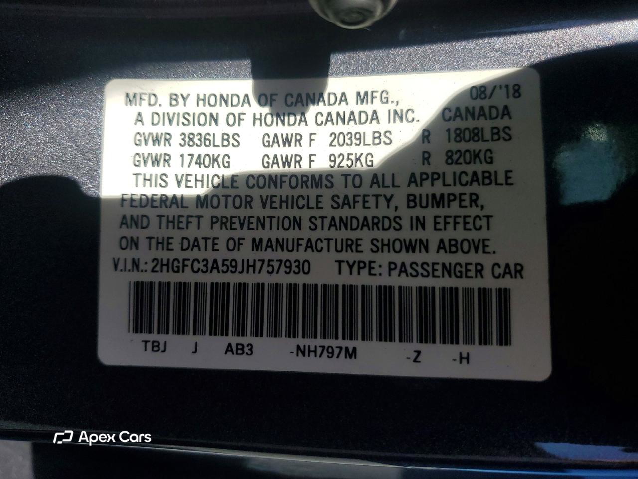 Honda Civic 2018