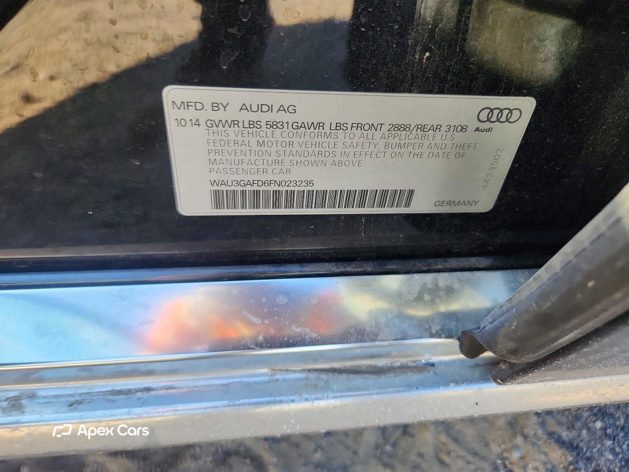 Audi A8 2015