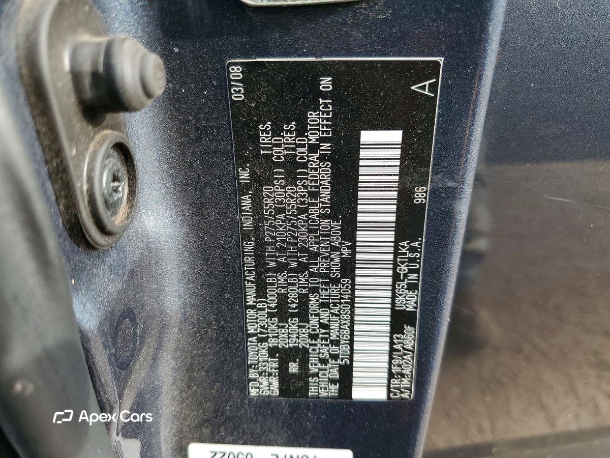 Toyota Sequoia 2008