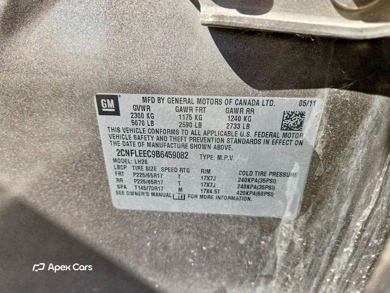 Chevrolet Equinox 2011