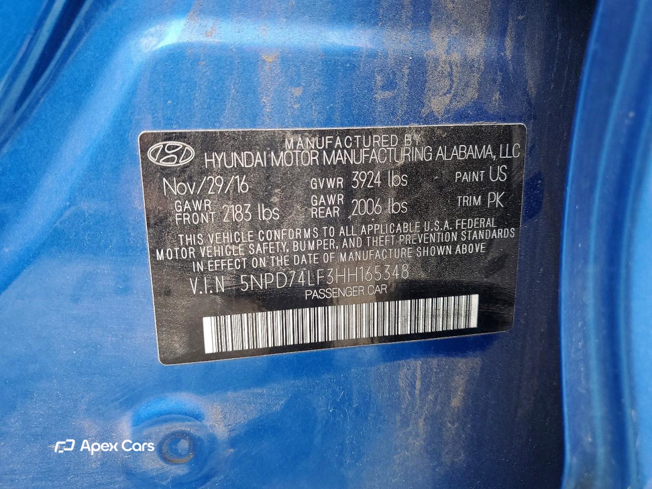 Hyundai Elantra 2017
