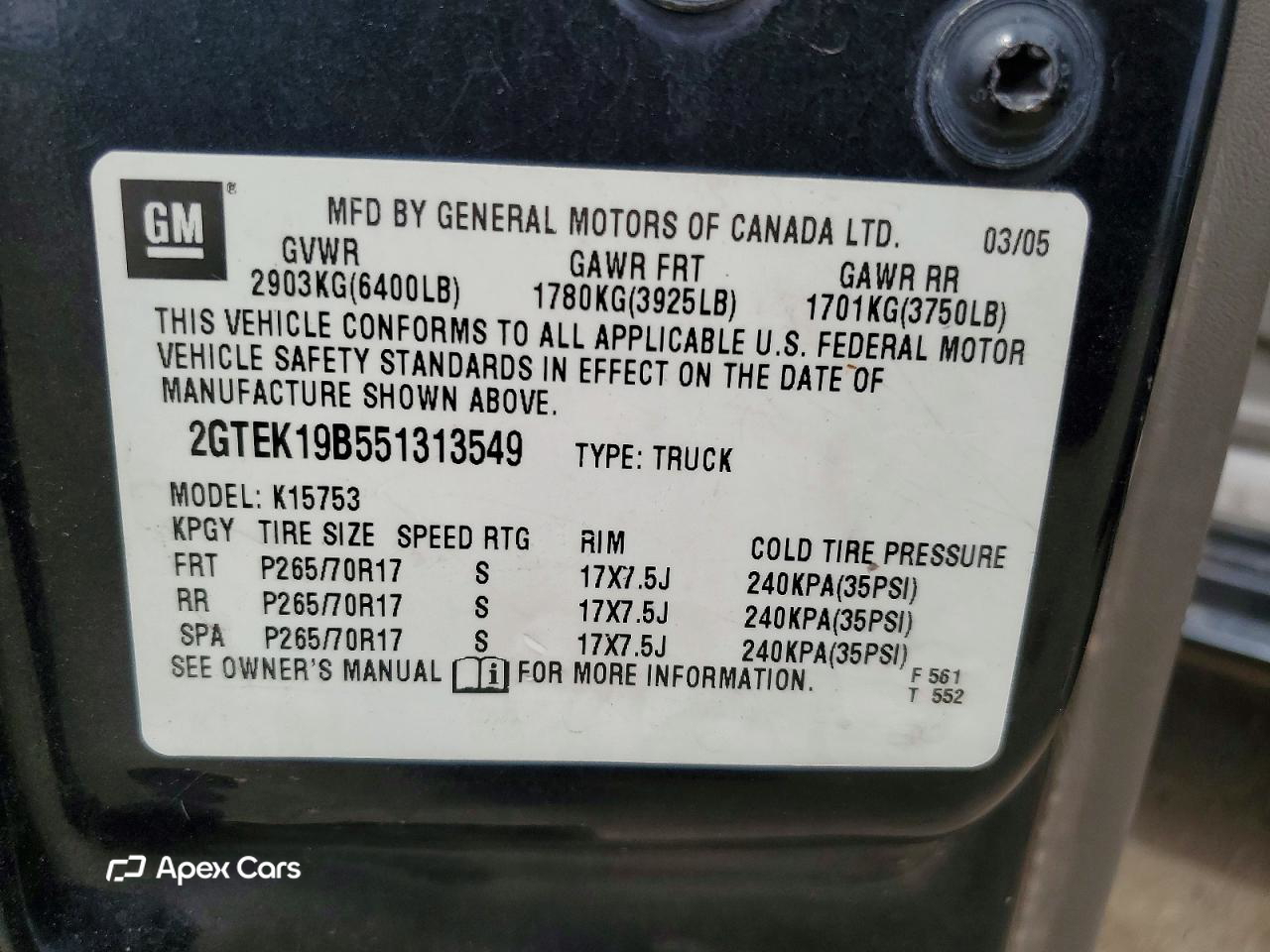 GMC Sierra 2005