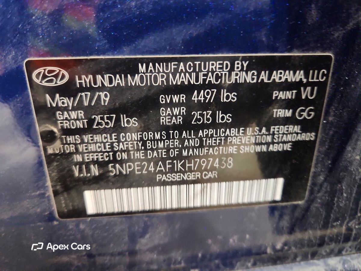 Hyundai Sonata 2019