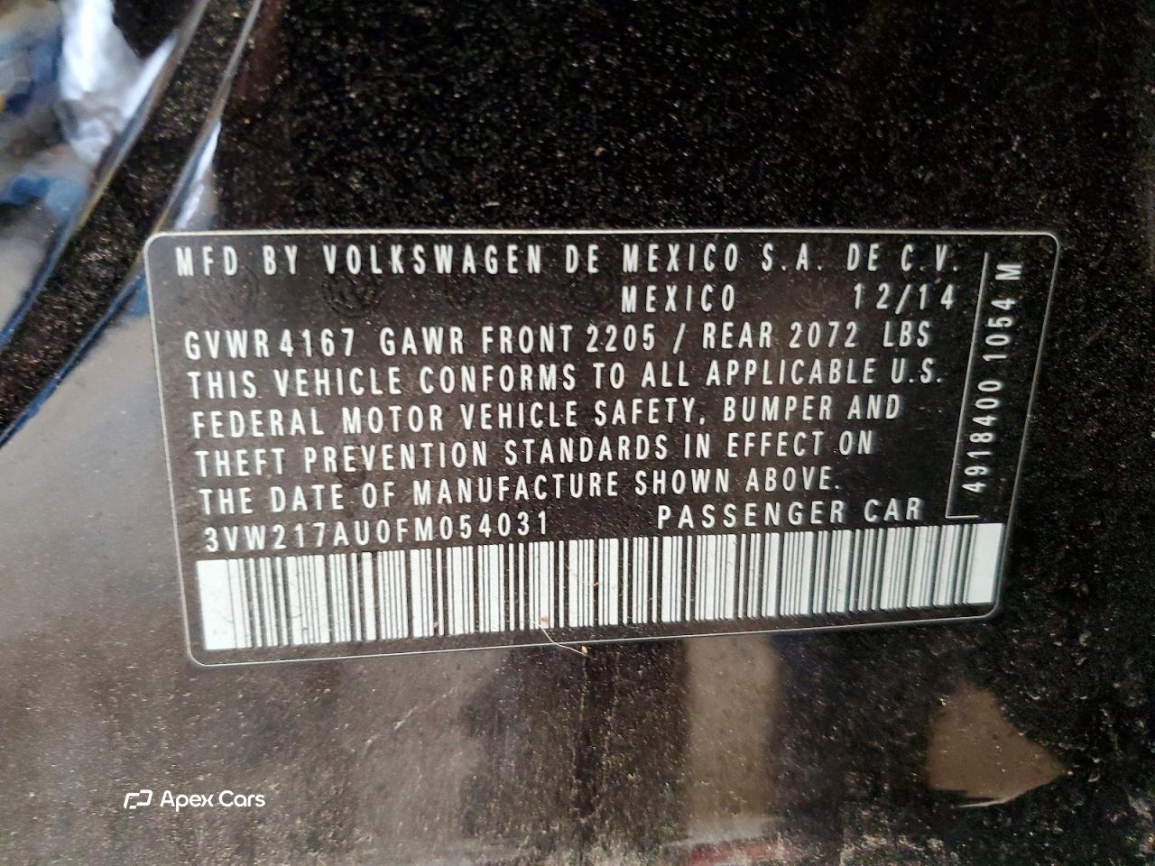 Volkswagen Golf 2015