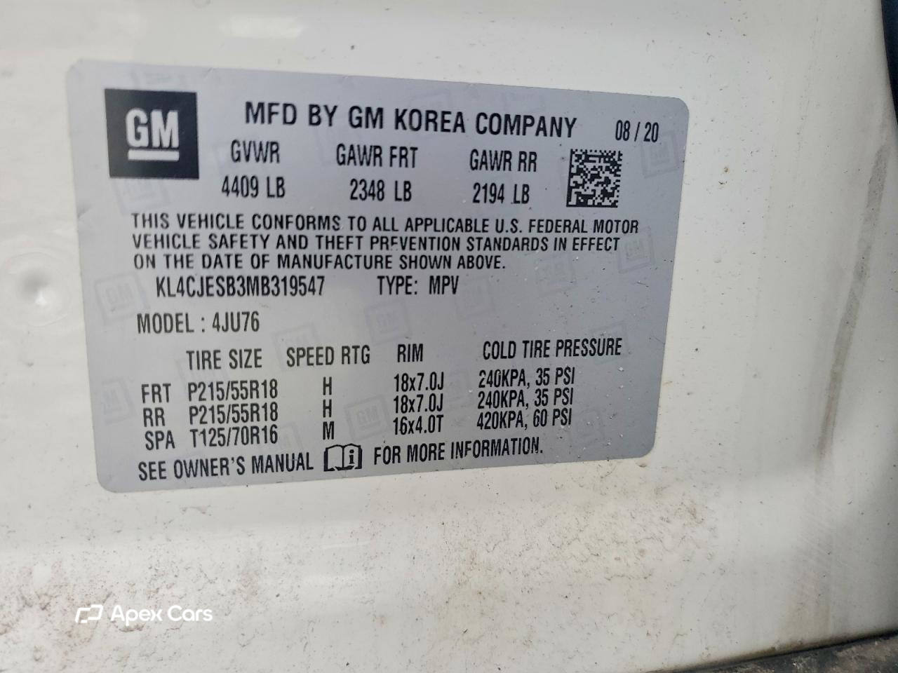 Buick Encore 2021