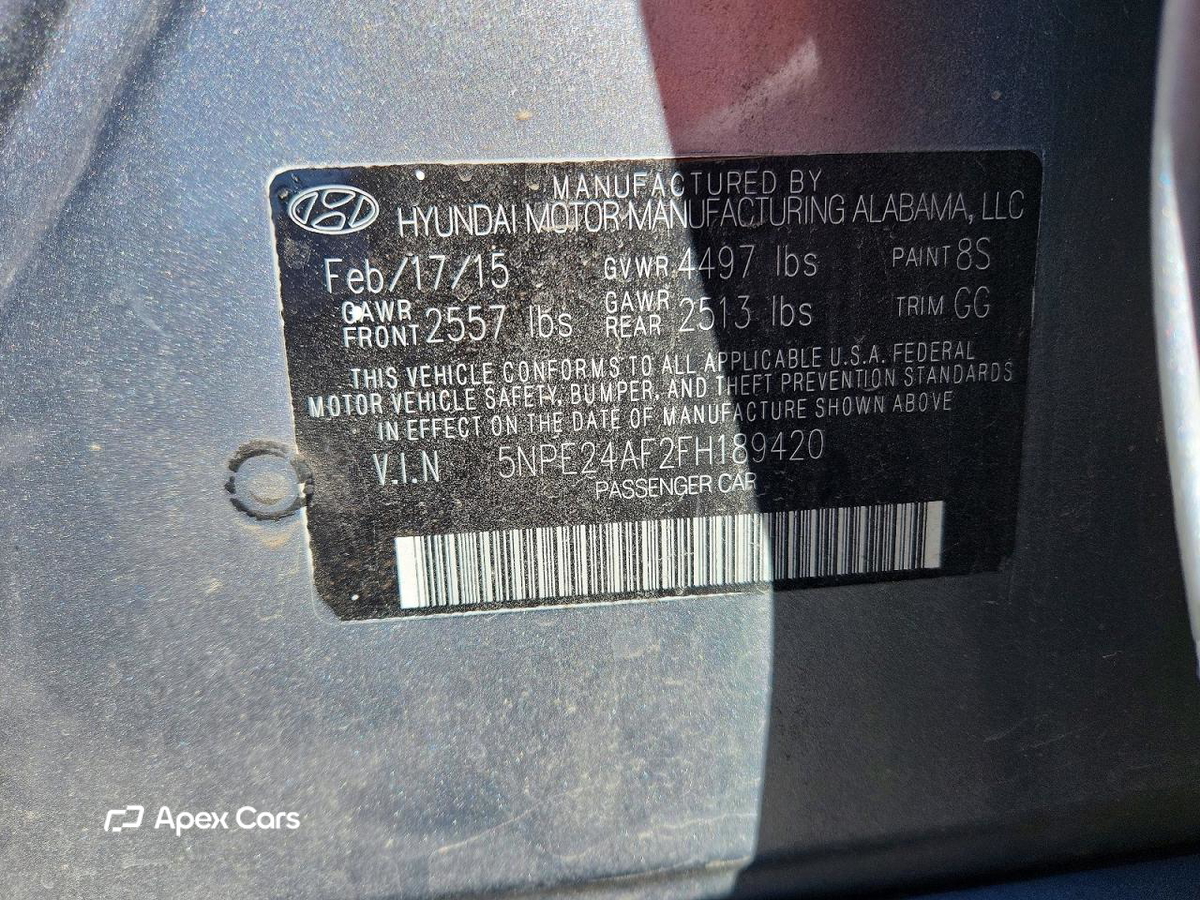 Hyundai Sonata 2015