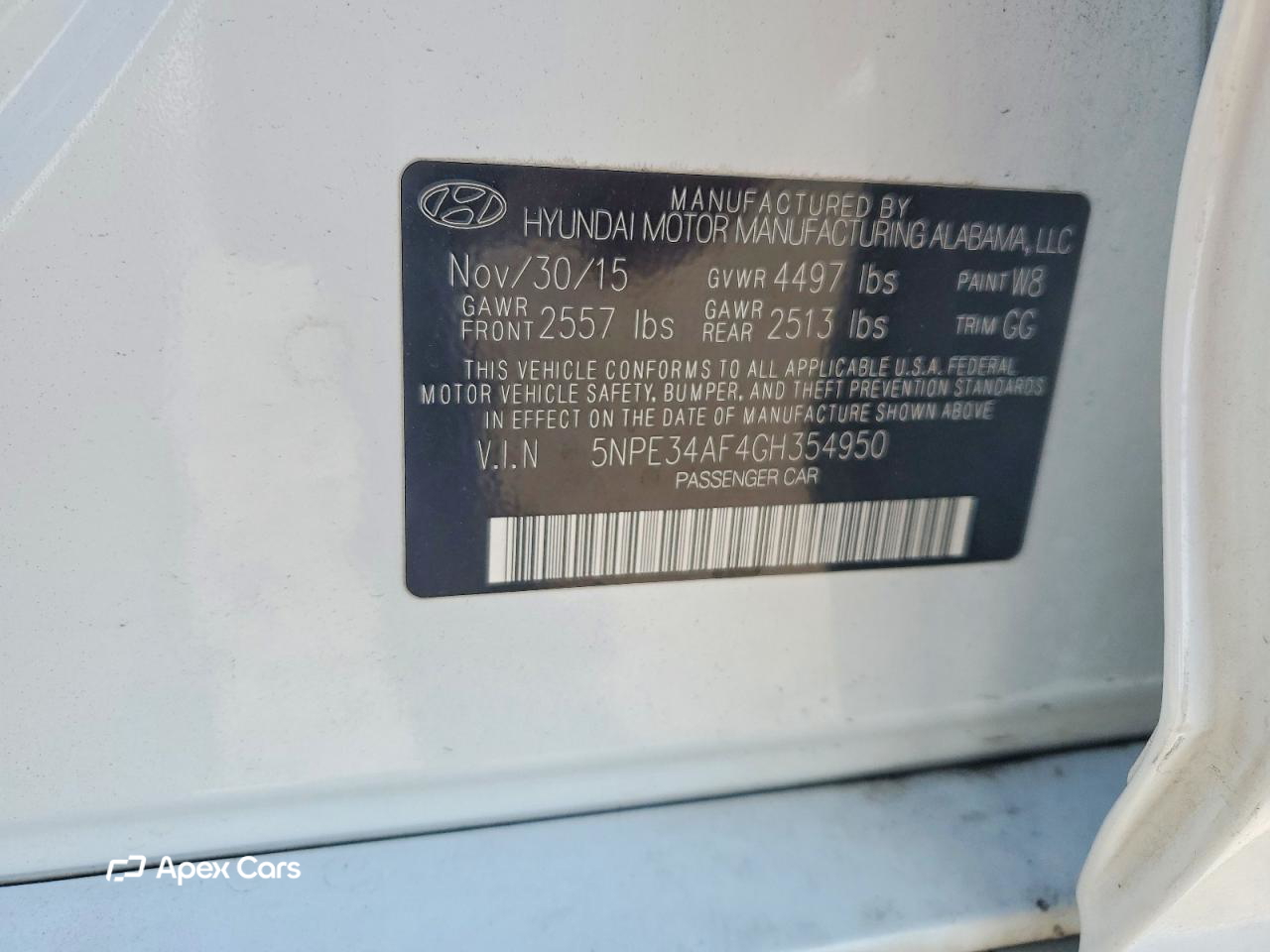 Hyundai Sonata 2016
