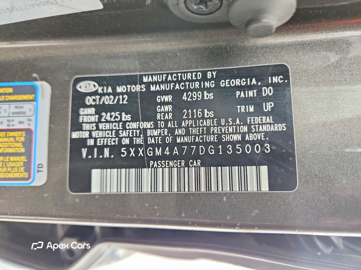 Kia Optima 2013
