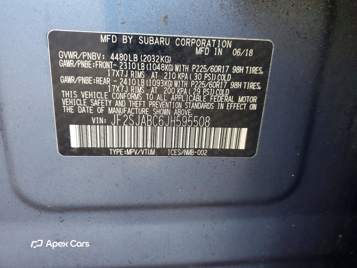 Subaru Forester 2018
