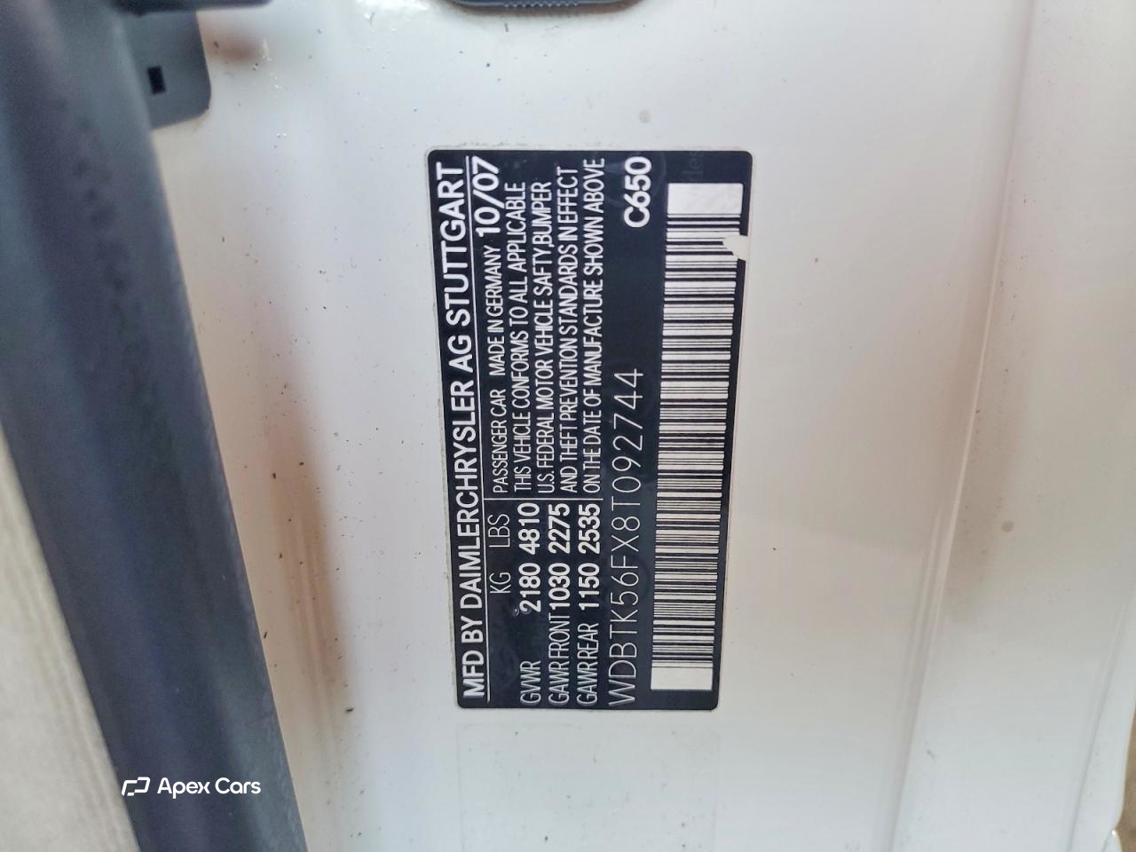 Mercedes-Benz CLK-klasse 2008