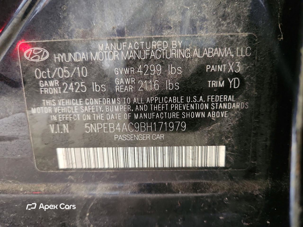 Hyundai Sonata 2011