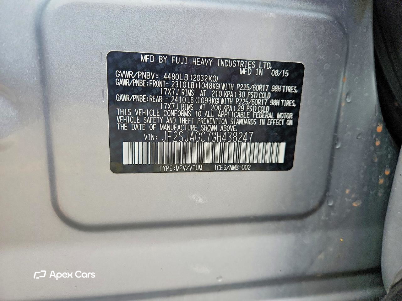 Subaru Forester 2016