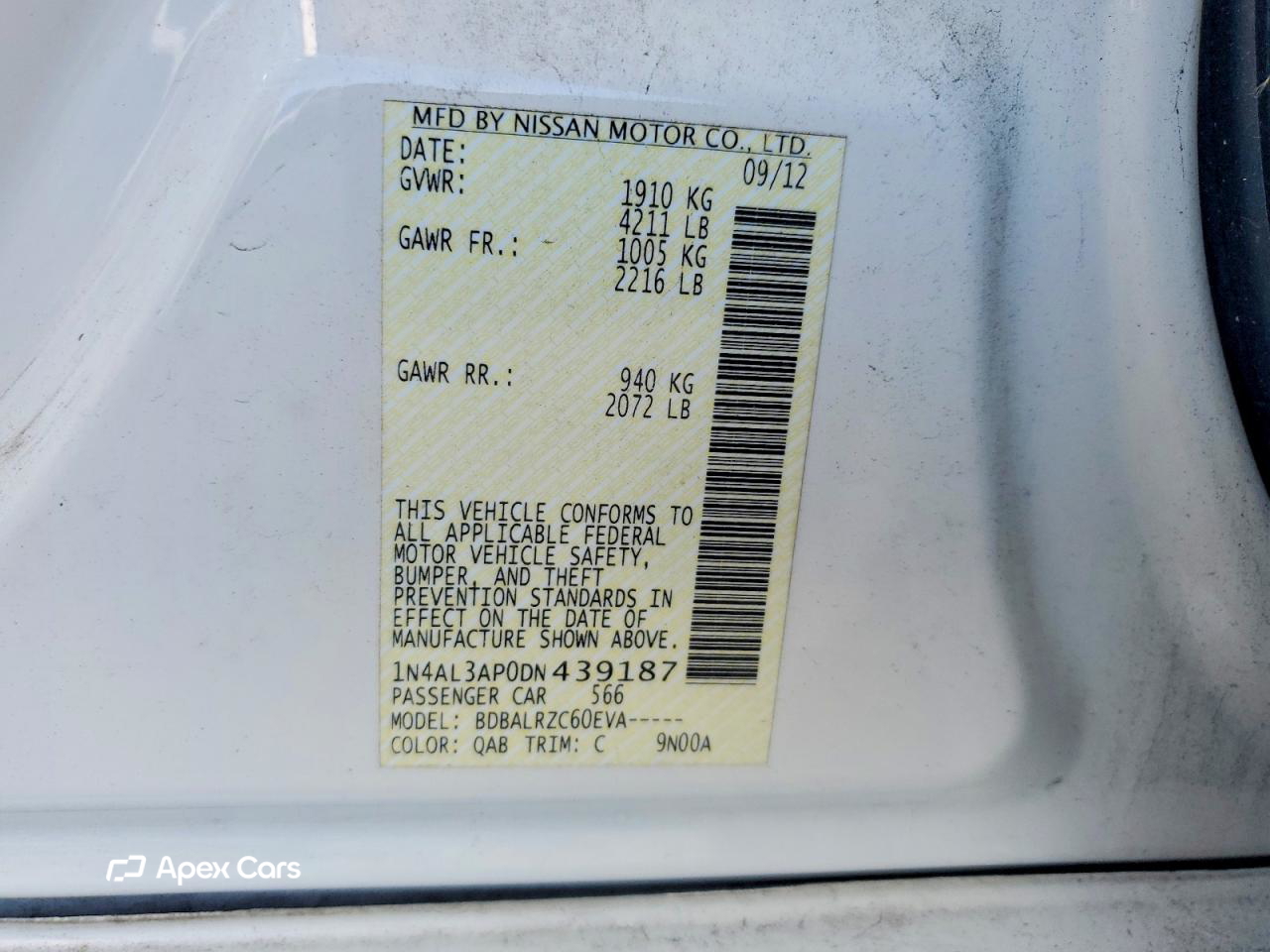Nissan Altima 2013