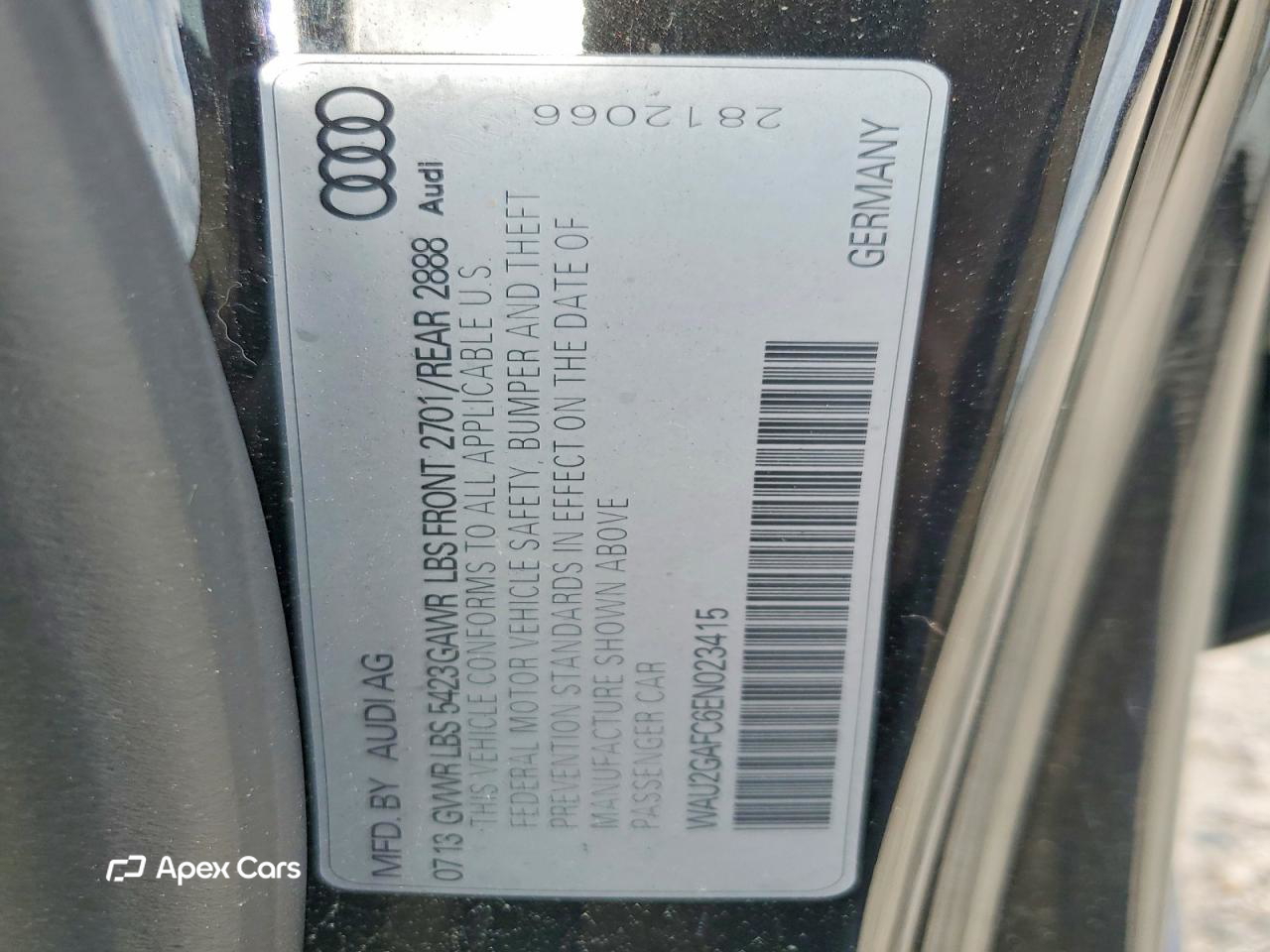Audi A7 2014