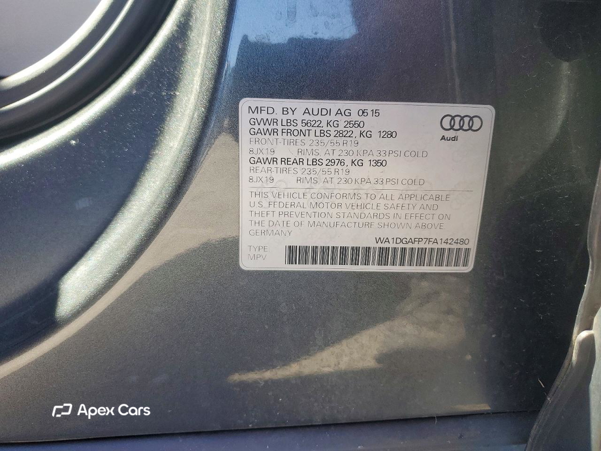 Audi Q5 2015