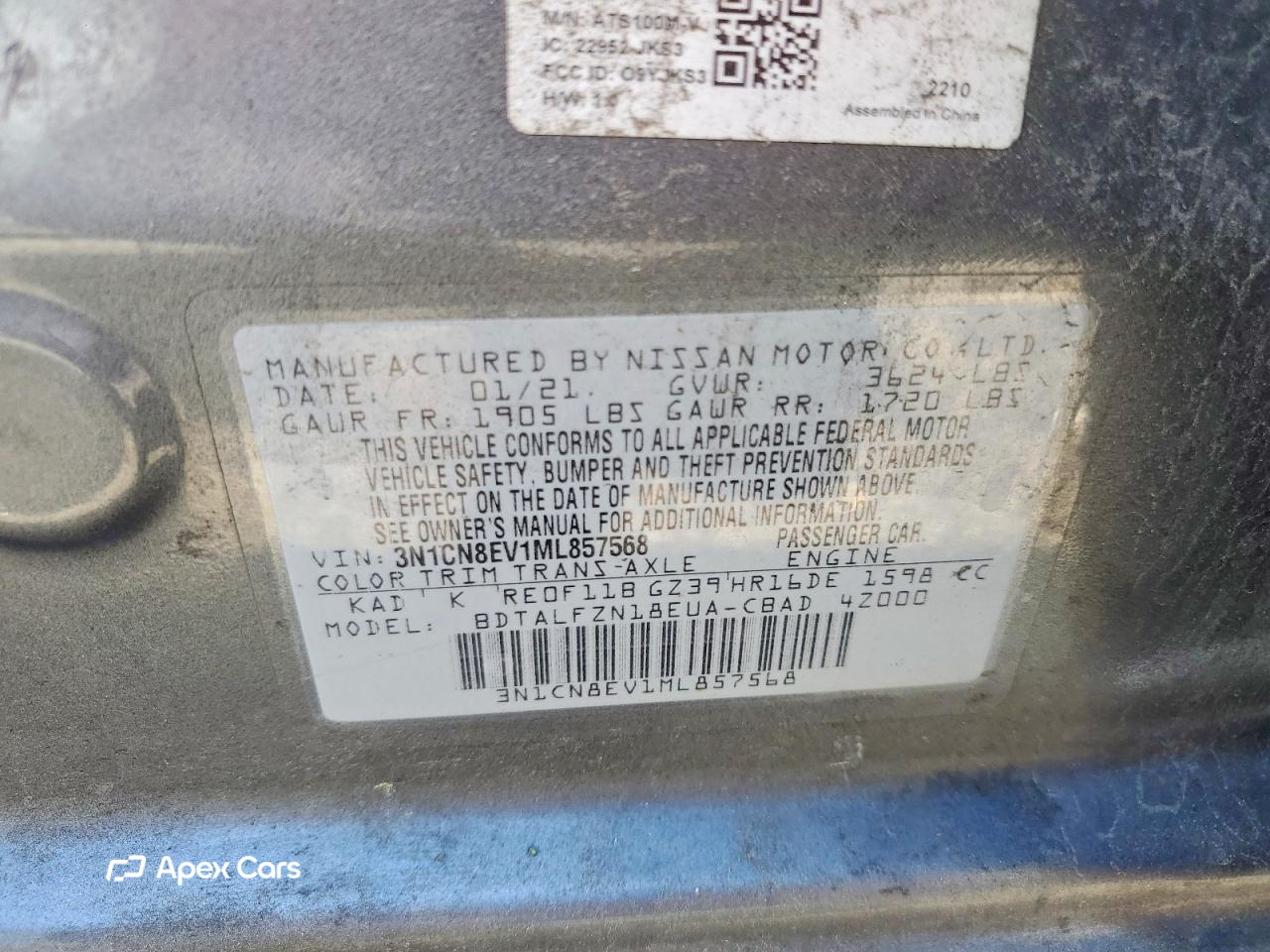 Nissan Versa 2021