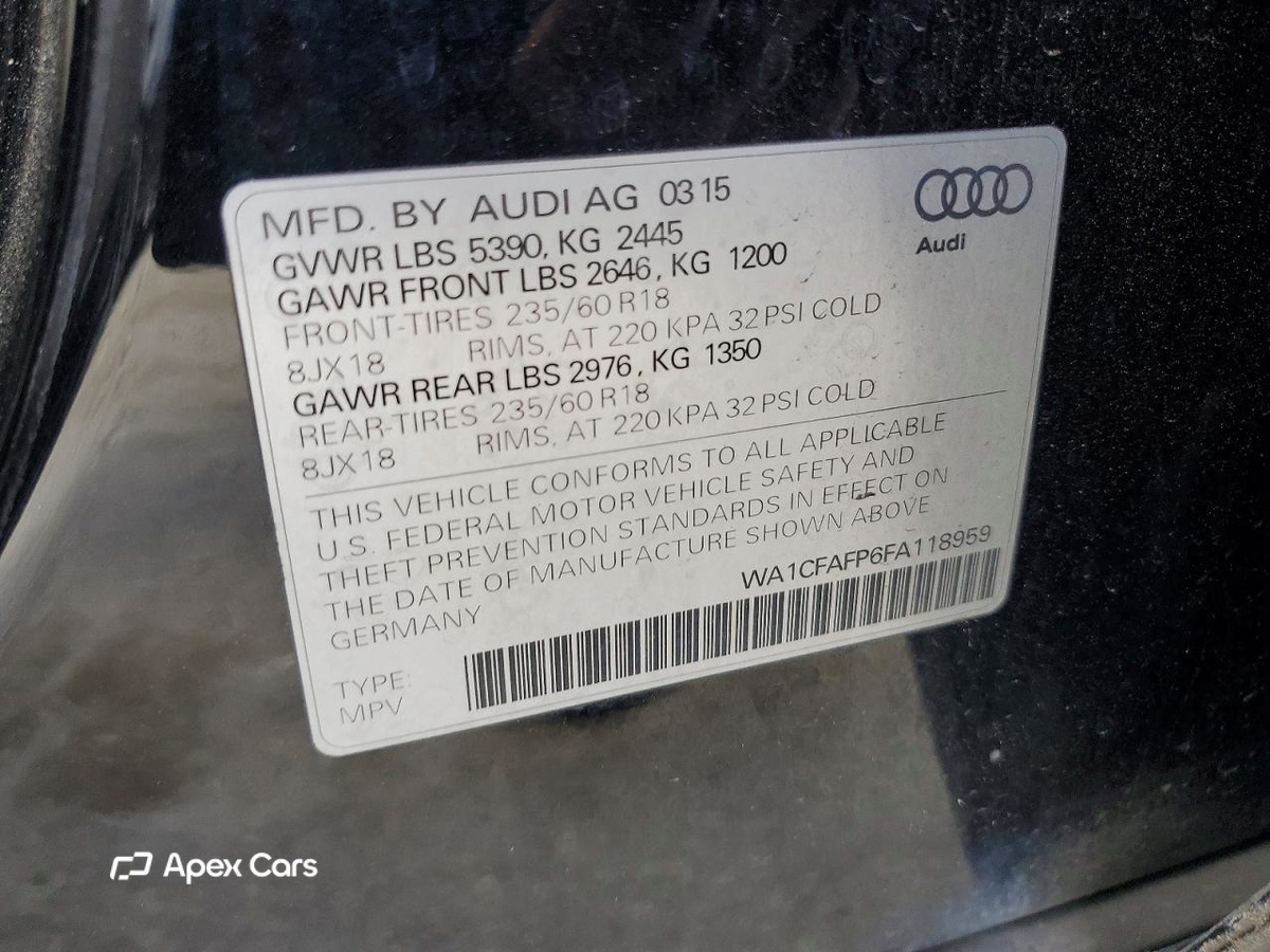 Audi Q5 2015
