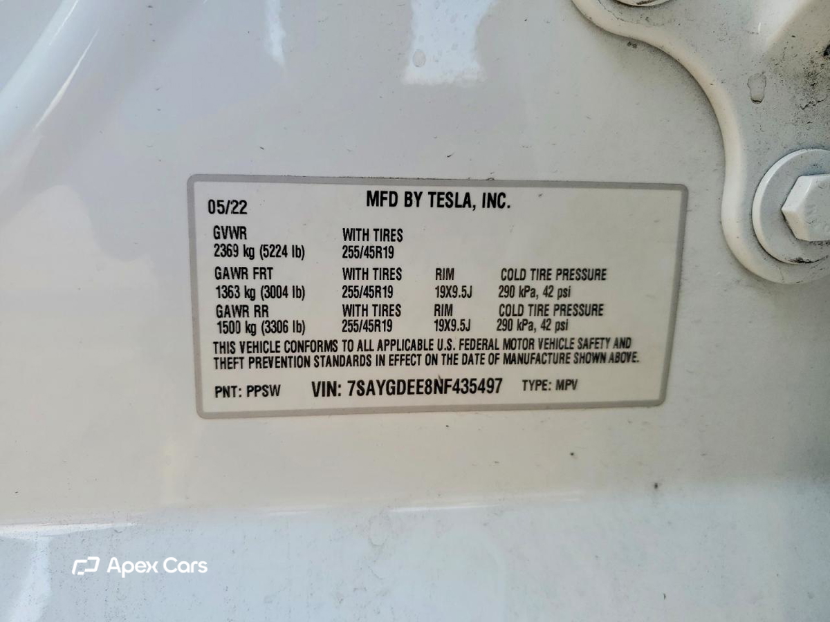 Tesla Model Y 2022