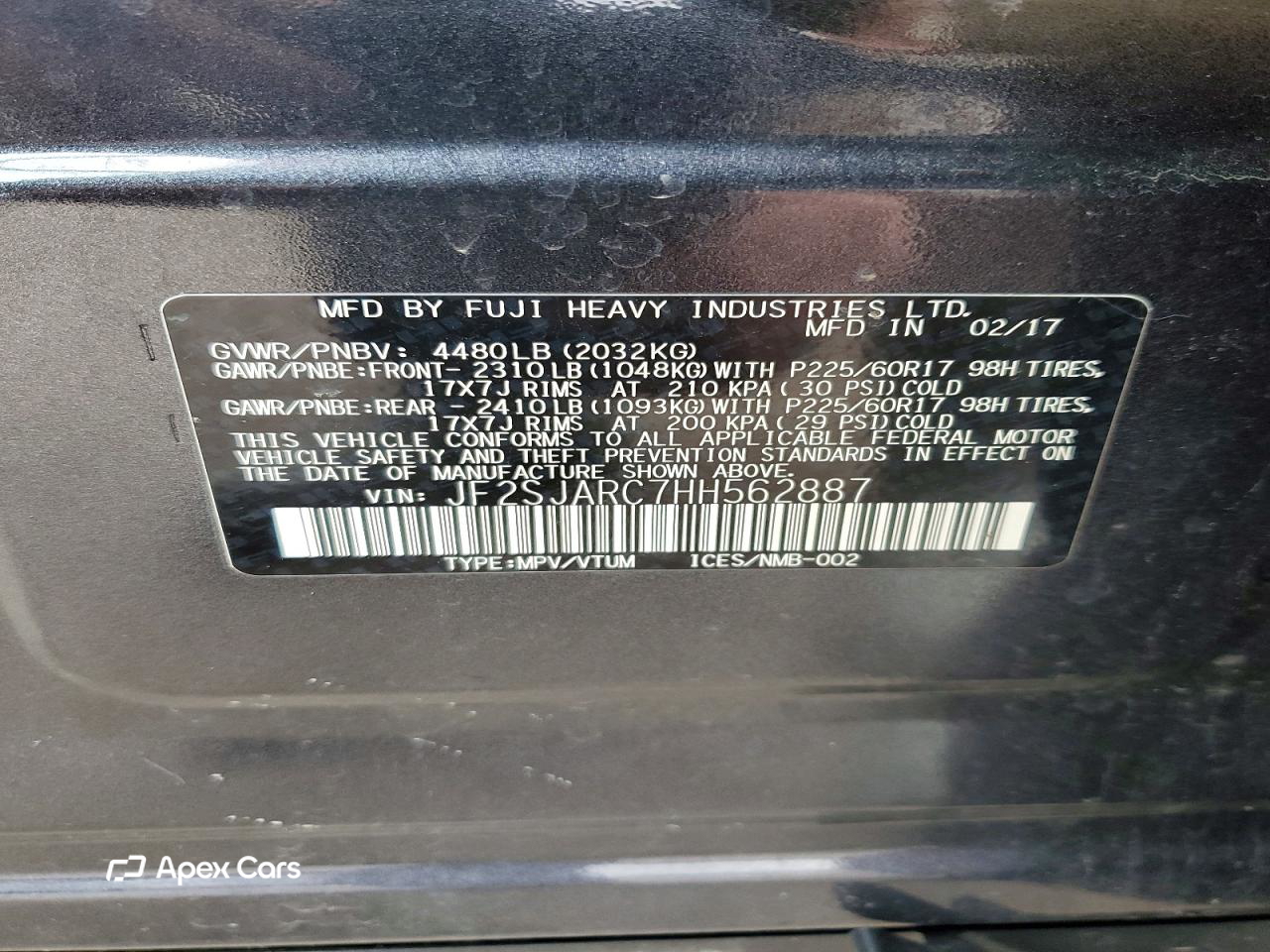 Subaru Forester 2017
