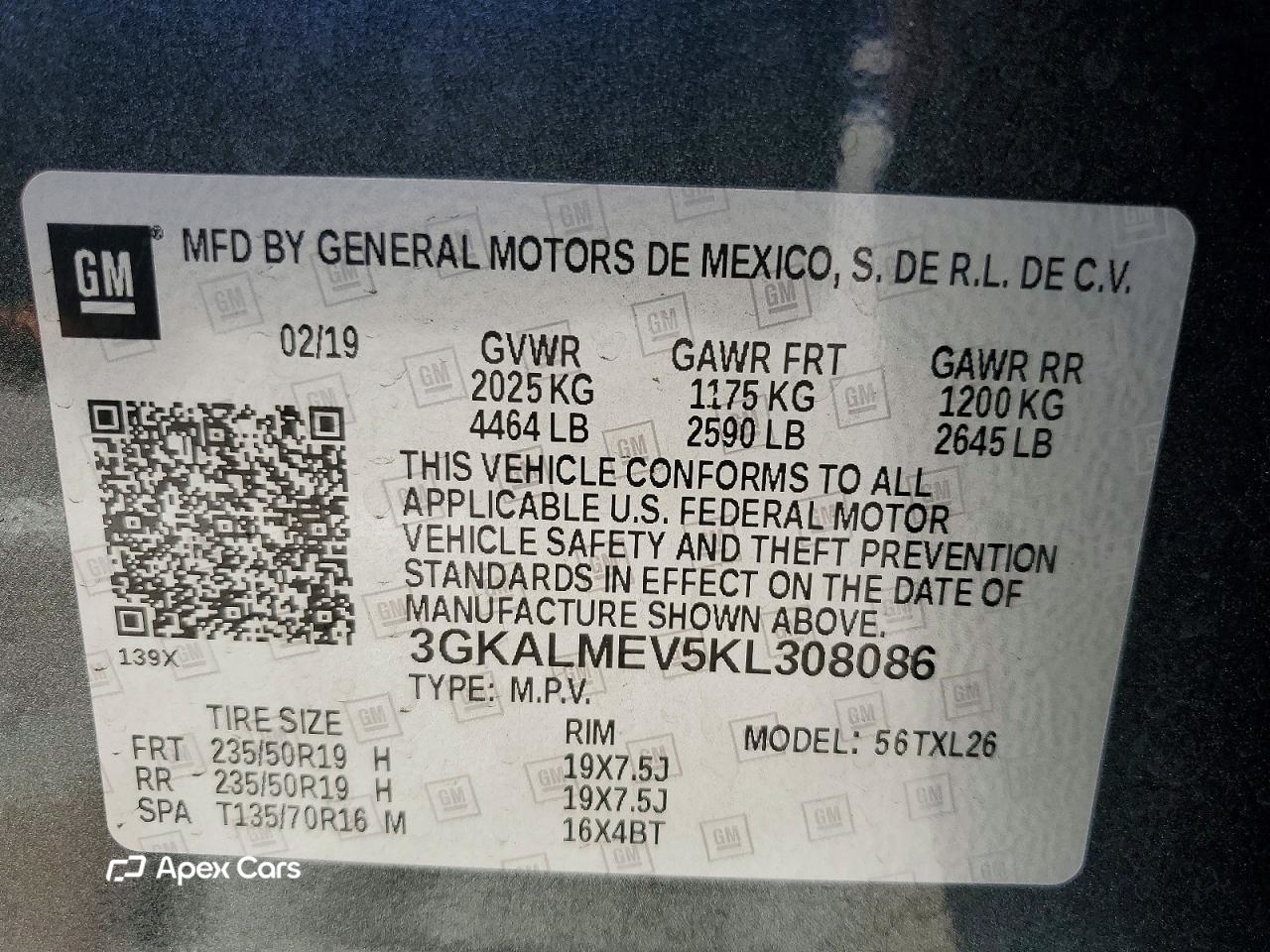 GMC Terrain 2019