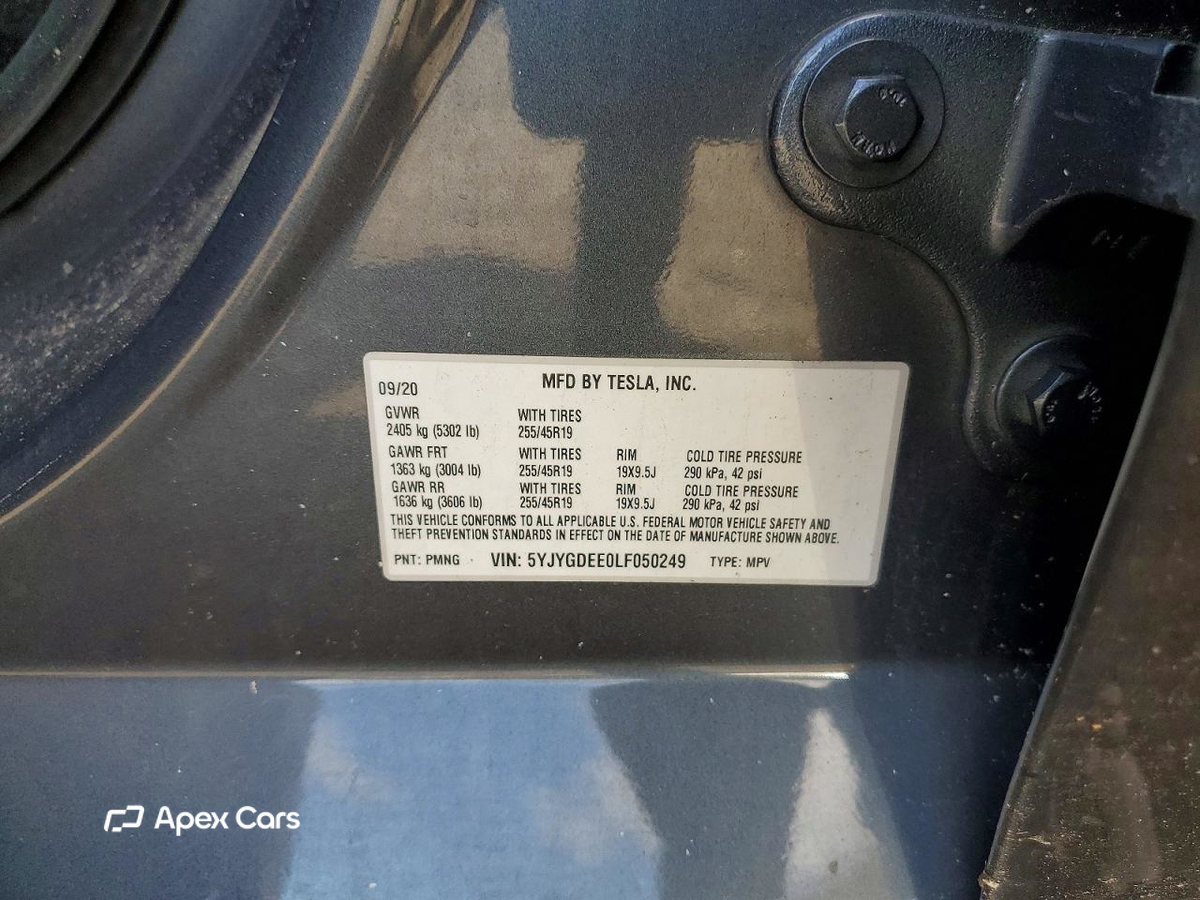 Tesla Model Y 2020