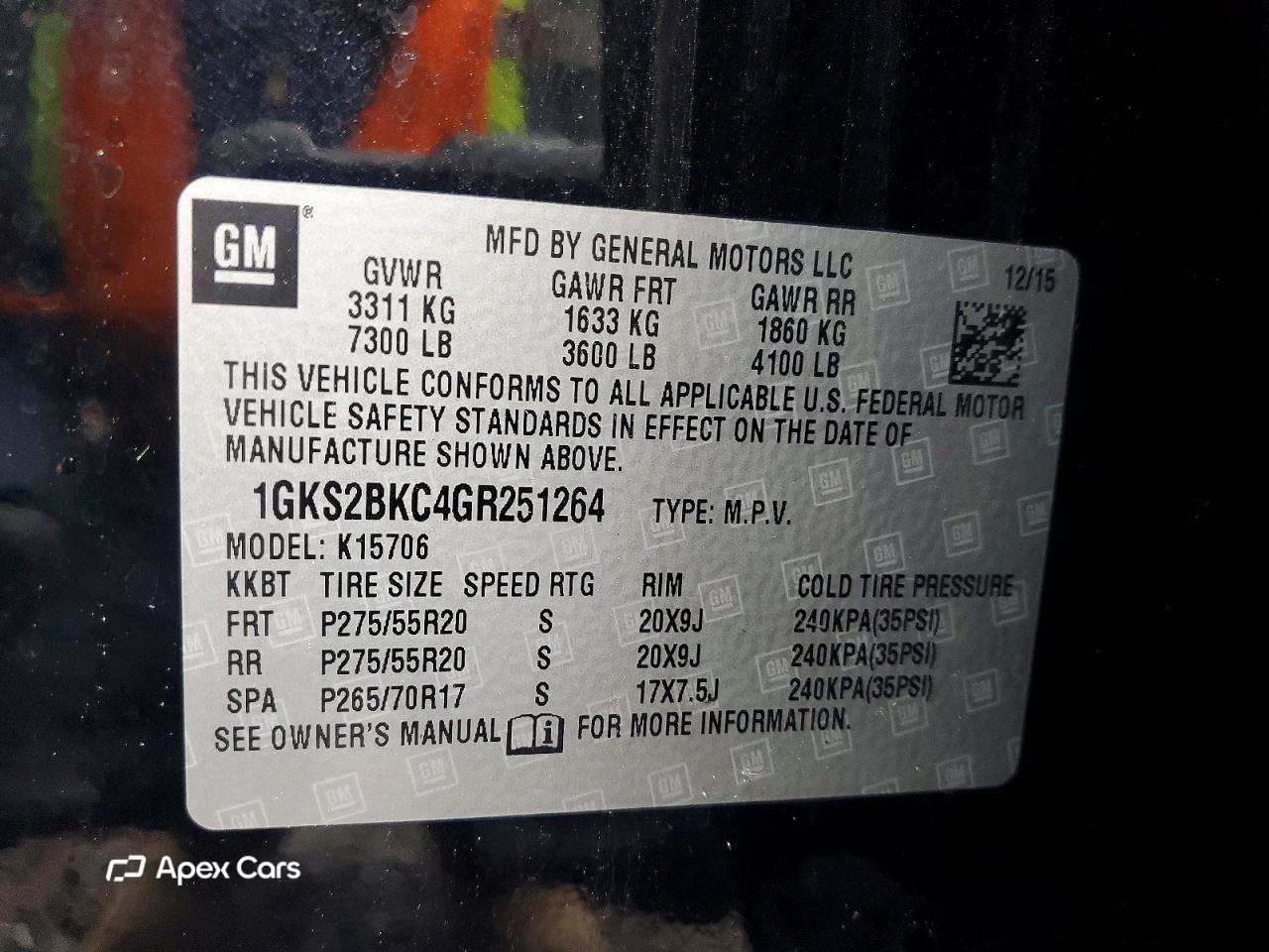 GMC Yukon 2016
