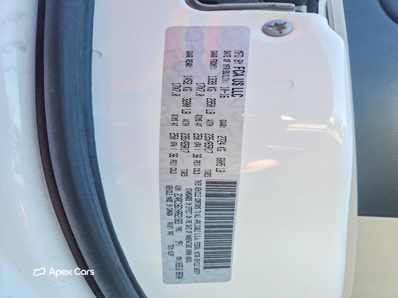 Chrysler Pacifica 2017