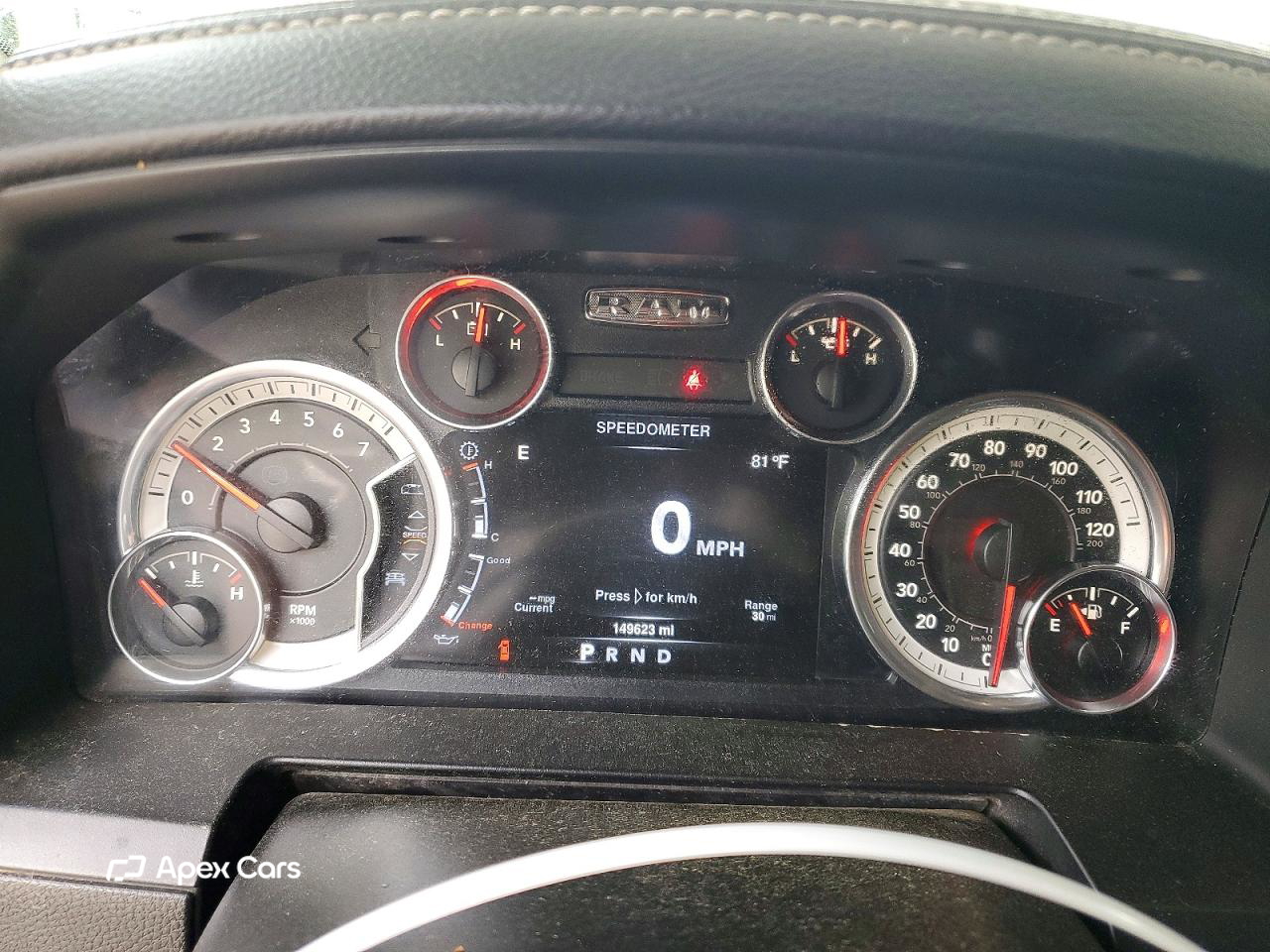 RAM 1500 2016